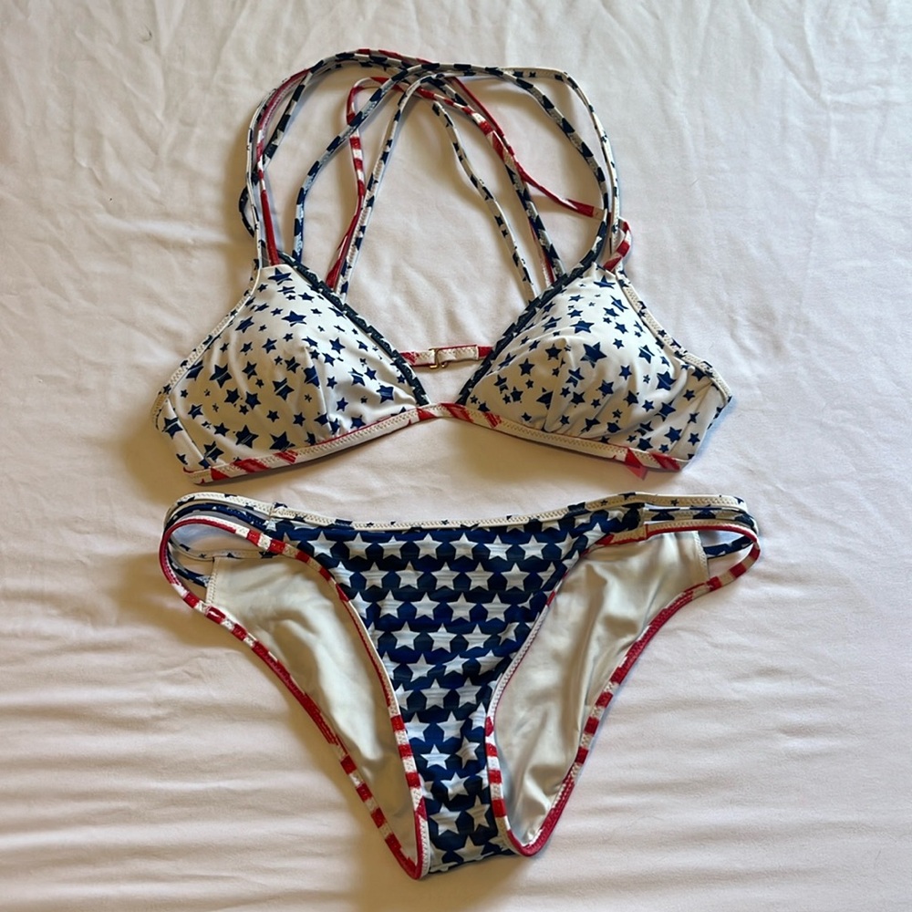Victorias Secret July 4th patriotic bikini